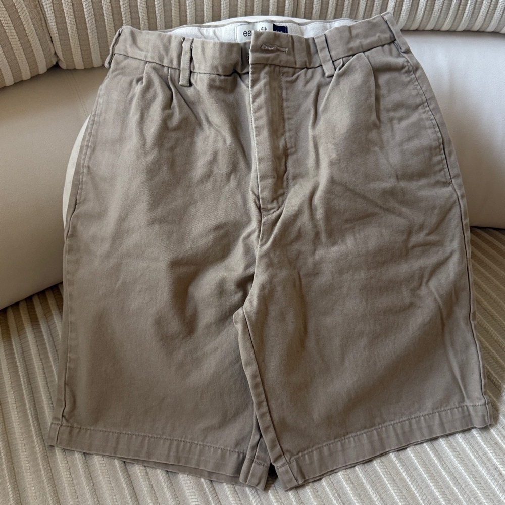 GAP Kids Easy Fit Shorts Tan Boy’s Size 14